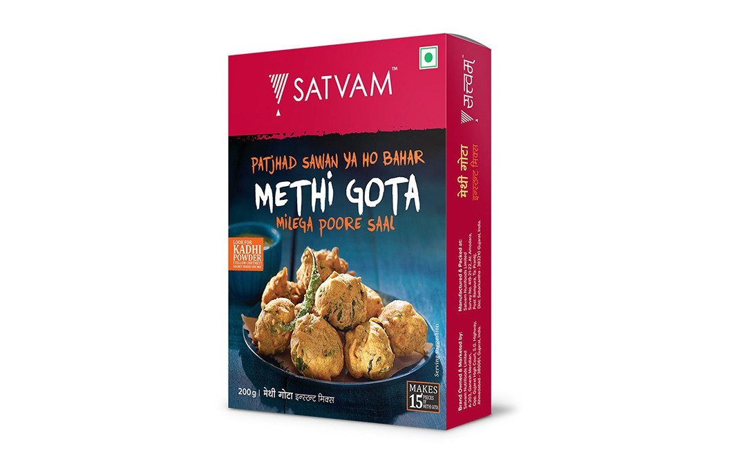 Satvam Methi Gota Instant Mix    Box  500 grams